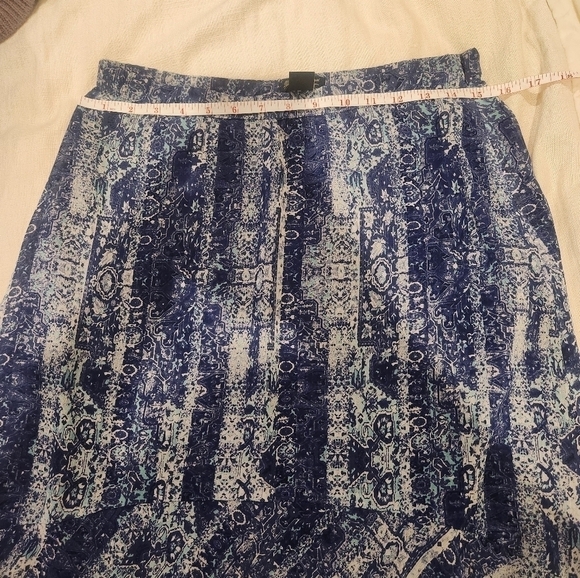 Lucky Brand blue boho maxi skirt - Picture 3 of 13